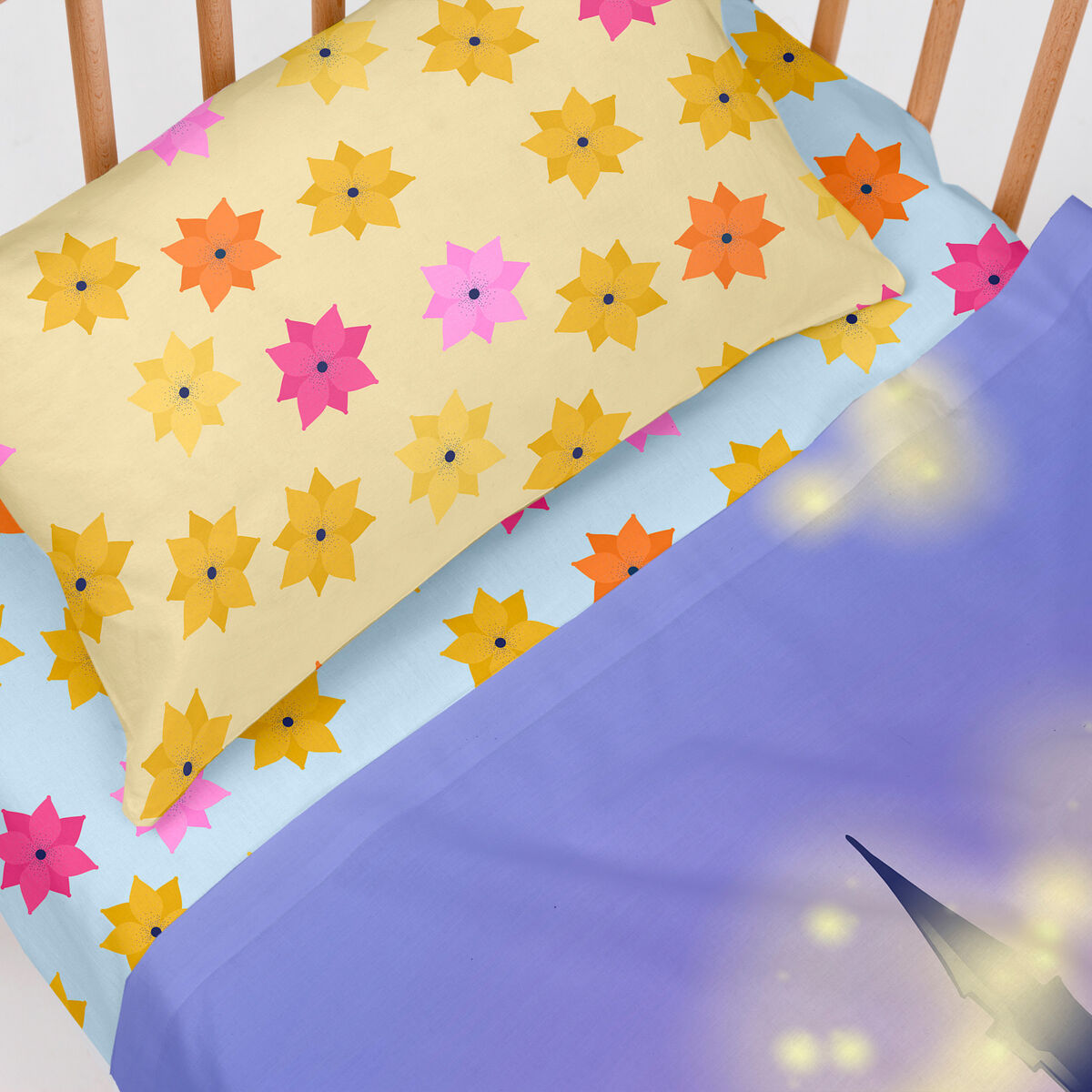 Cot Bedding Set HappyFriday Mr Fox Long Braid Multicolour